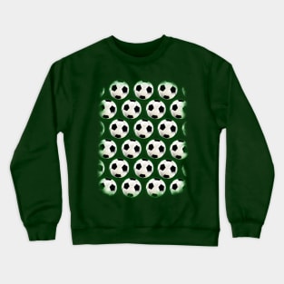 Soccer Ball Football Pattern Crewneck Sweatshirt